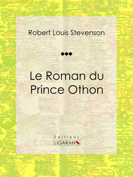 Title details for Le Roman du Prince Othon by Robert Louis Stevenson - Available